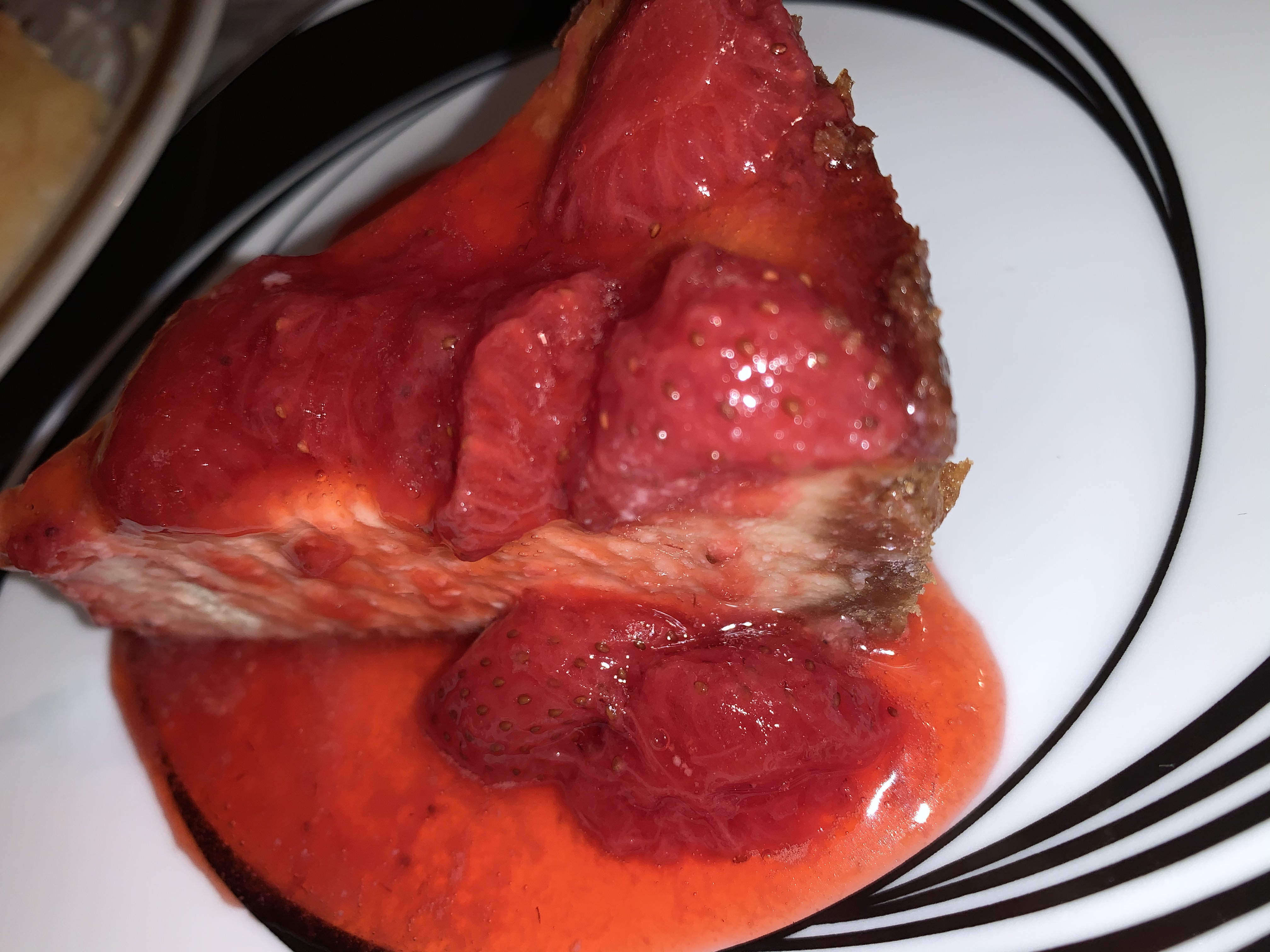 Strawberry cheesecake