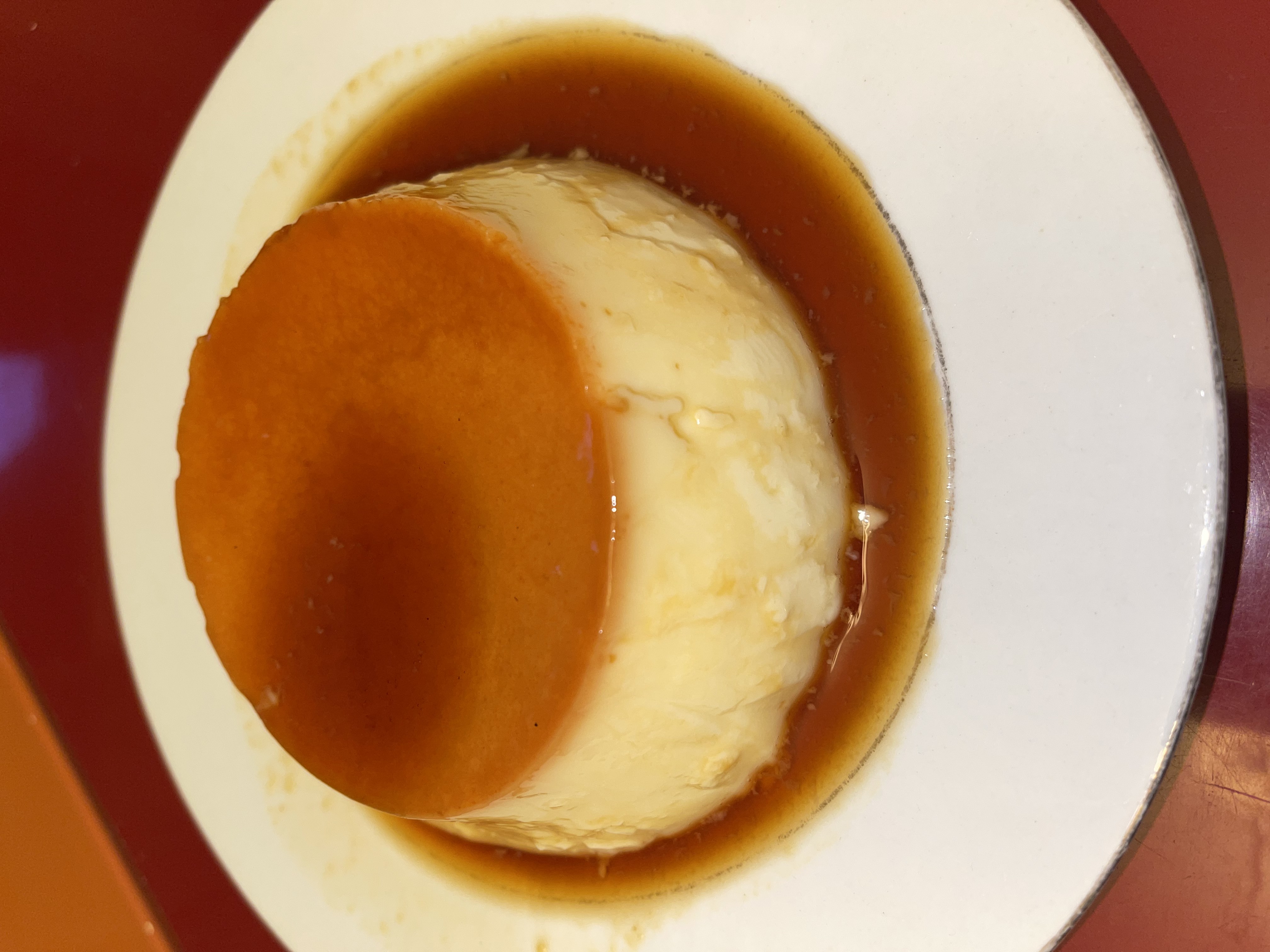 Caramel flan